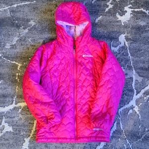 Columbia girls jacket, Size: Large (14-16), Color: Pink